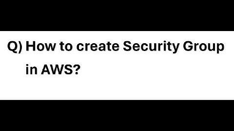 How to create a Security Group in AWS | inbound rules | outbound rules#2024