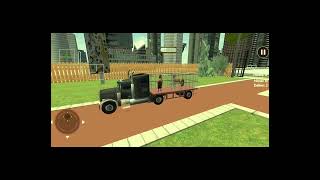 Wild Horse Transport Truck Simulator - Farm Animal Transporter Truck Games - 15 Sec Gameplay Square screenshot 3