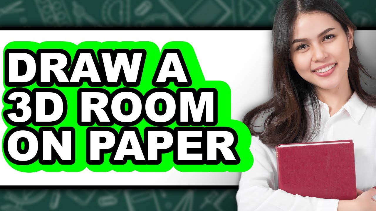 How to Draw a 3d Room on Paper - Step by Step