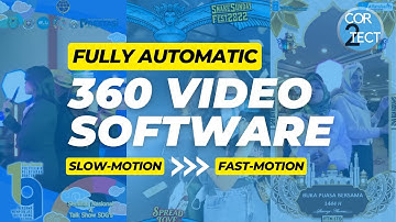Fully automated 360 video software with fast motion & slo-mo capability by COR2TECT