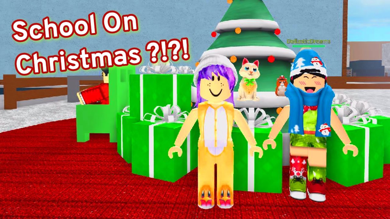 Roblox High School On Christmas Day Radiojh Games Dollastic Plays Facecam Roleplay Youtube - parkour tag in roblox radiojh games gamer chad