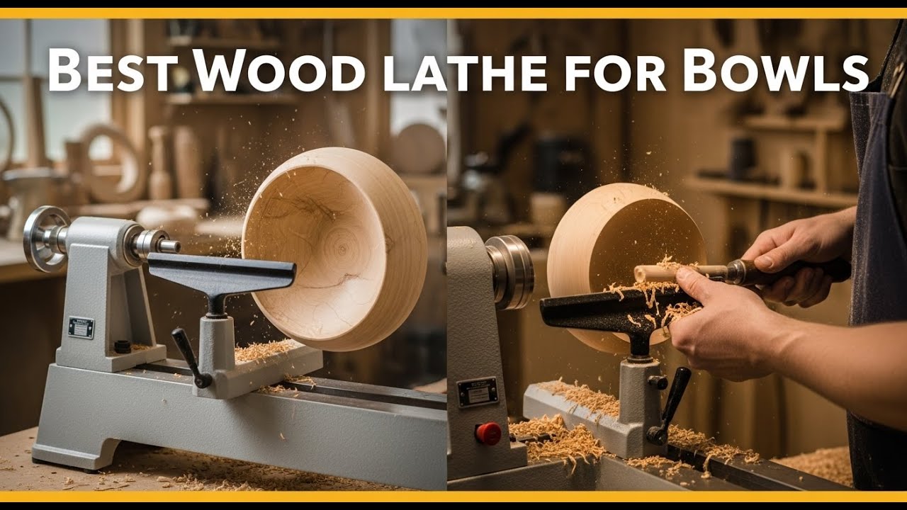 TOP 5 Best Wood Lathe For Bowls 2025 | Wood Lathes & Tools For Smooth, Perfect Bowls
