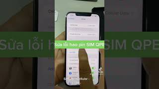 Fix battery drain for QPE sim paired iPhone lock
