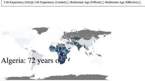 Simple Map Visualization Using d3