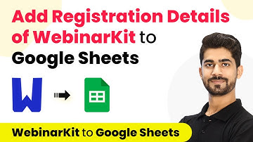 How to Add New Registration Details of WebinarKit to Google Sheets