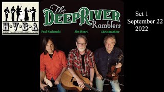 Deep River Ramblers - Set 1 - Hudson Valley Bluegrass Association - September 23, 2022
