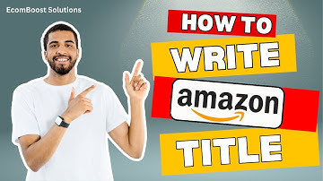 How to Write Amazon Product Title for SEO | Amazon Listing Optimization Tips 2025 🚀