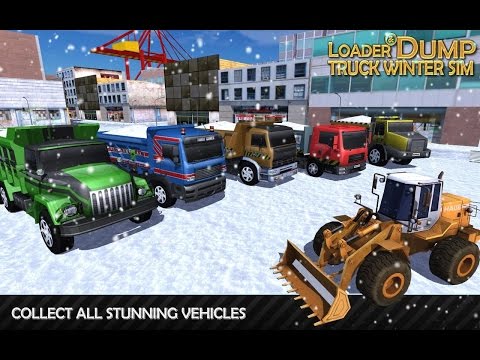Loader Dump Truck Winter SIM