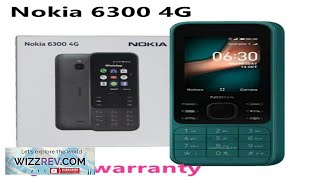 Original Nokia 6300 4G LTE Cell Phone 3Colors Unlocked Dual SIM KaiOS