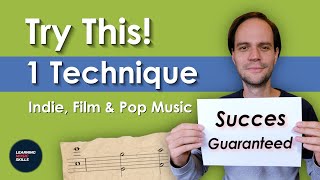 One Technique Write Melodies, Chord Progressions And Full Compositions Songs