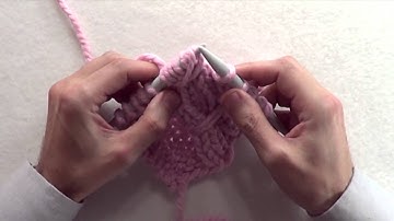 KNITTING HOW-TO: Knit Space 6 Stitches Wide [KS6]