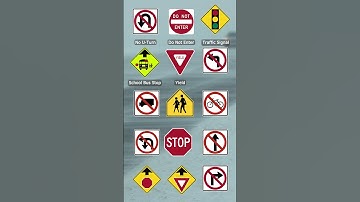 Road Signs 🚦 & Their Meanings | Learn Traffic related Terms | Kanchan English Connection #shorts