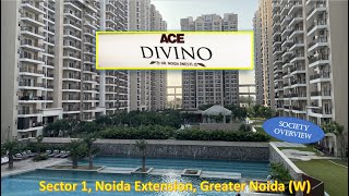 ACE DIVINO I Noida Extension, Greater Noida (W) I all amenities I Society view I 9310679258 #noida