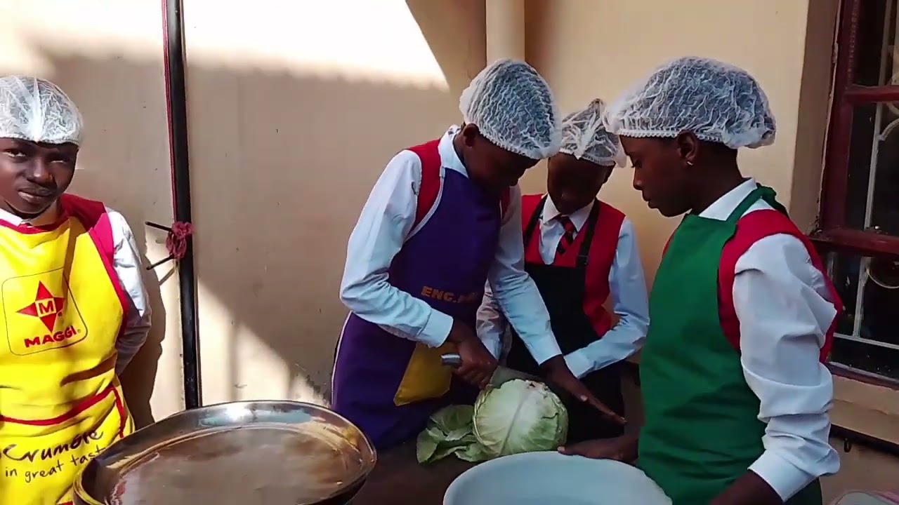 Blunching method of conserving vitamins in vegetables by N.A.S Tassia guided by Tr. Collins PART 2