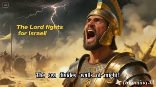 Advanced AI Spec MV音樂影片:過紅海 Crossing The Red Sea(出埃及記14章1 31節)英文歌詞