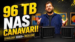 96 TB'lık NAS ile kendi bulutunuzu yapın! Synology Diskstation DS925+ inceleme