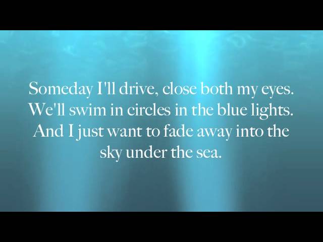 The Sky Under The Sea - Pierce The Veil Lyrics