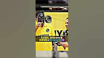 King Of Inorganic🤴 Rahul Dudi Sir🛐 #shorts #pw #trending