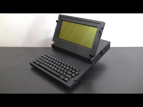 Видео: GRiDCase - IBM PC совместимый ноутбук от GRiD