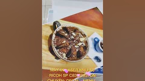 Máy In Laser Màu A3 - RICOH SP C830DN / RICOH C830DN . Chuyên: Thiệp Cưới - Decal Màu - Menu ....