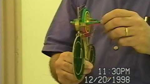 Don Trollope’s Gyro-Bicycle December 1998