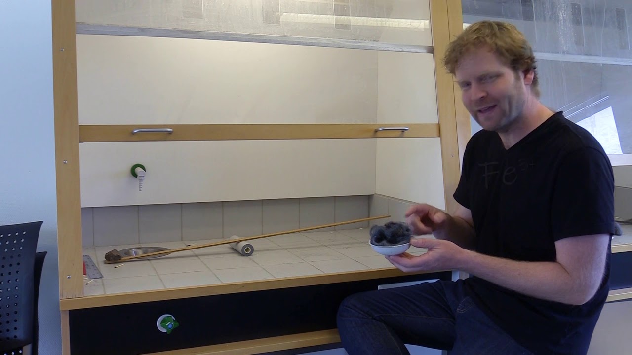 Redoksreaksjon - Forbrenning av jern