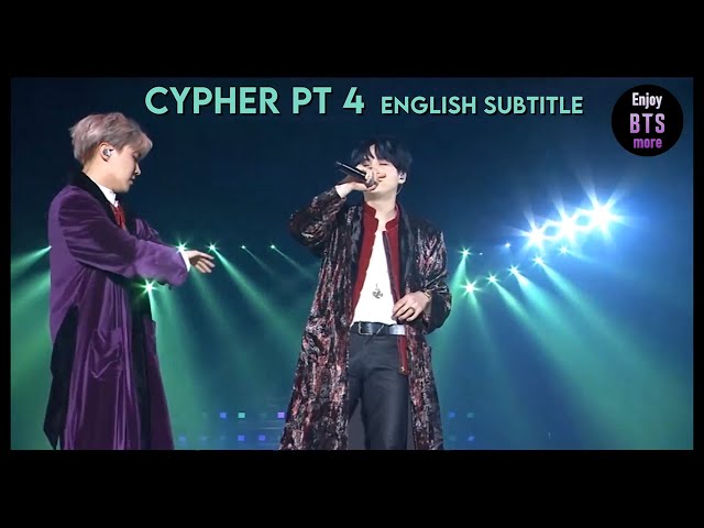 BTS - Cypher Pt. 4 live from The Wings Tour 2017 [ENG SUB] [Full HD] class=