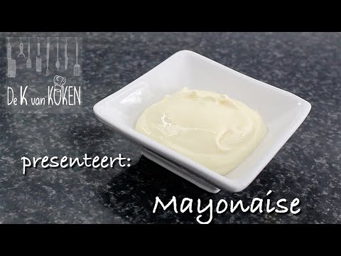 Video: Thuis magere mayonaise koken