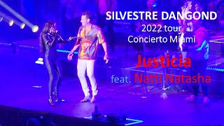 Justicia  - Natti Natasha y Silvestre Dangond concierto Miami