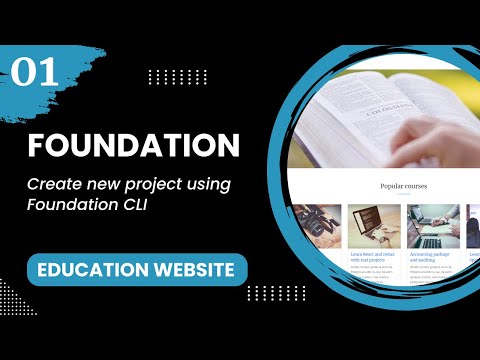 Foundation #1 - Create new project using Foundation CLI
