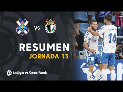 Tenerife Burgos Goals And Highlights