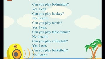 Tiếng Anh lớp 4 - Theme 6 - lesson 1 Sports and Leisure | Cấu trúc câu