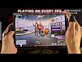 TESTING EVERY FPS ON A CONQUEROR 👑 PRO PLAYER | Playing on 10 FPS 🤯 | PUBG MOBILE