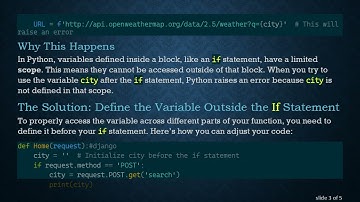 Accessing Variables in Python Functions Within an If Statement: A Guide to Effective Coding