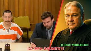 “Unbelievable! Judge Middleton Explodes After Defendant Drove 137 MPH on Meth!”