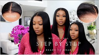 Best Undetectable Wig EVER | The Perfect Beginner Friendly Wig Install | MyfirstWig