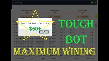 Touch Binary Bot with SMA, MACD, Direction, Dual Barrier Volatility 100 Tick 05