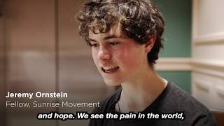 2019 Henry A. Wallace Award Presented to the Sunrise Movement