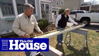 How to Install Aluminum Gutters | This Old House