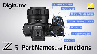 Z 5 - Camera Controls: Names and Functions | Nikon Z Series | Digitutor