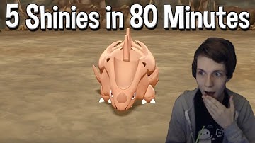 5 SHINY Pokemon in 80 MINUTES Reaction - Pokemon Let