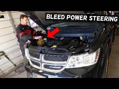 how-to-bleed-powersteering-pump-on-dodge-journey-fiat-freemont