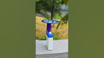 Diy Solar & Battery Project | How To Make A Solar Power Emergency Light At Home #shorts #solar