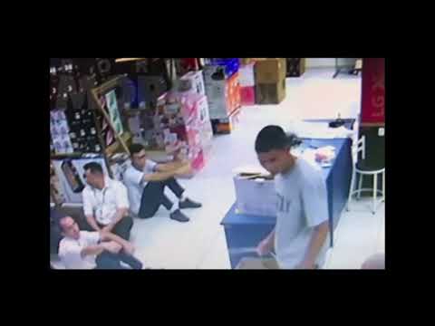 Ação de criminosos no Magazine Luiza em Araraquara