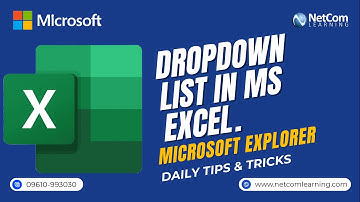 Microsoft Excel - Mastering Dropdown Lists | Simplify Your Data Entry