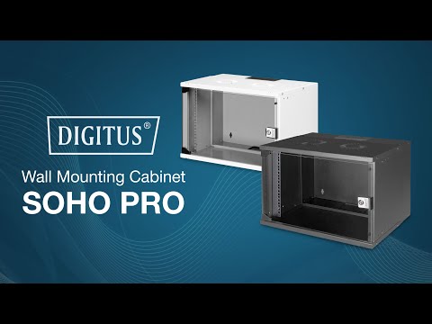 DIGITUS Wall Mounting Cabinet SOHO PRO 19" - Installation - video from ASSMANN Group