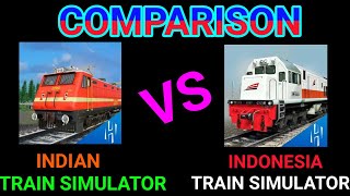 Indian Train Simulator VS Indonesia Train Simulator Comparison | comparison No - 16 screenshot 1