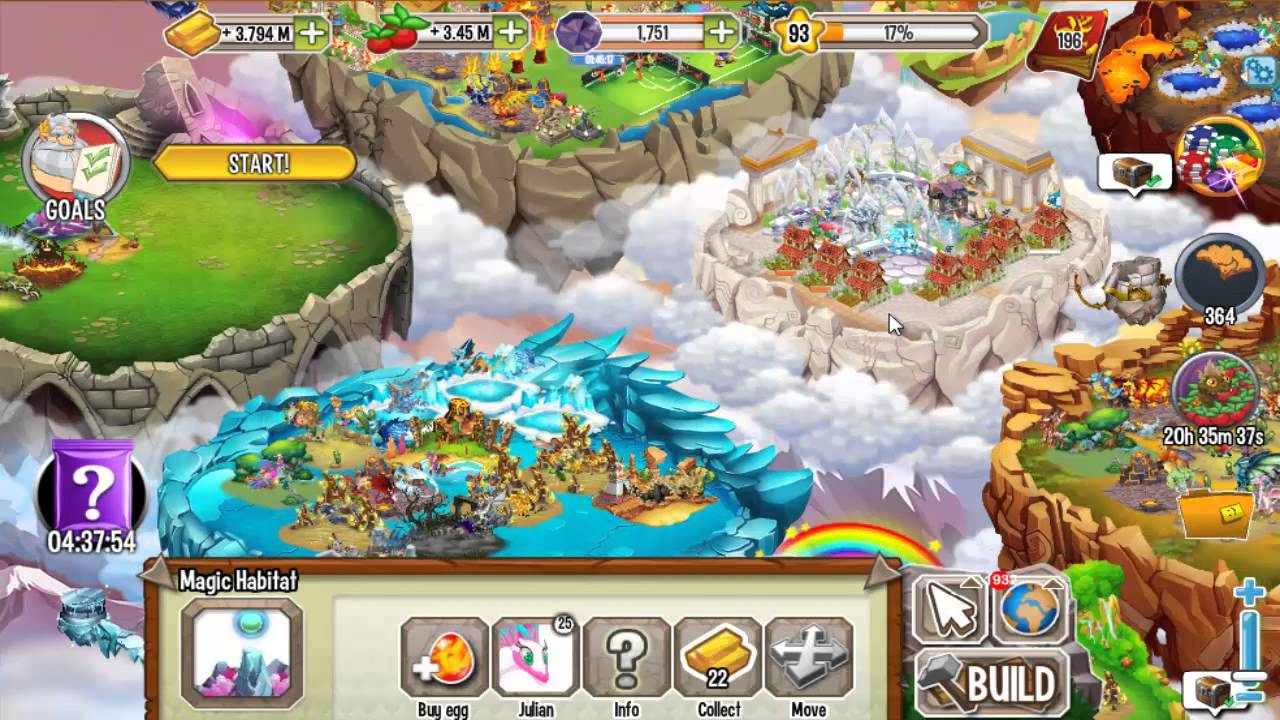 mini jungle island dragon city 2018