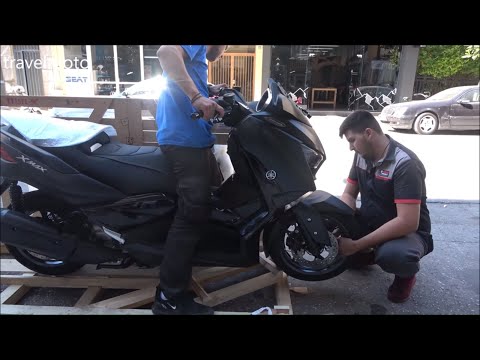 unboxing X-MAX 300cc