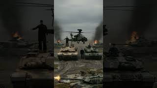 Fedora Guy Вертолет Apache AH-64 против военных Больше солдат Сценарий Россия и Украина #automobile